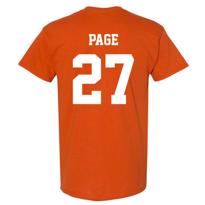 Texas - NCAA Football : Colin Page - Classic Shersey T-Shirt