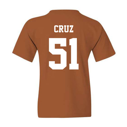 Texas - NCAA Football : Daniel Cruz - Classic Shersey Youth T-Shirt