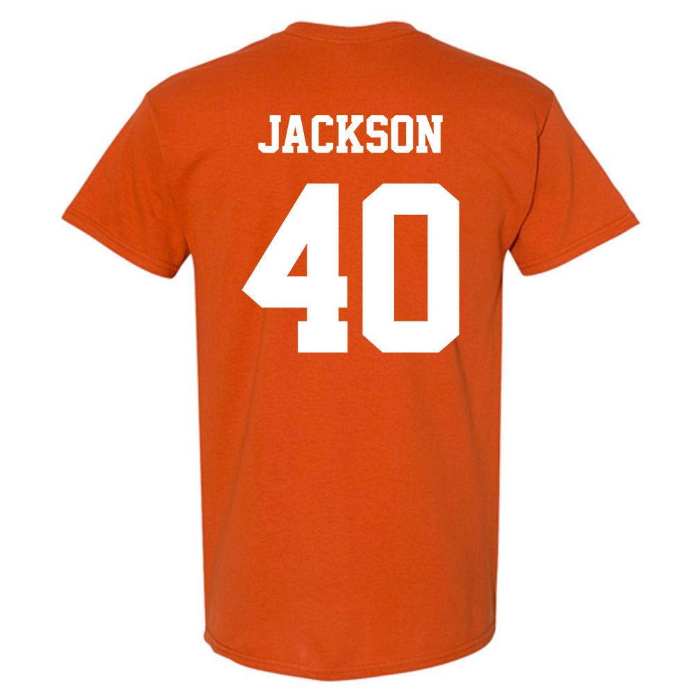 Texas - NCAA Football : Lance Jackson - Classic Shersey T-Shirt-1