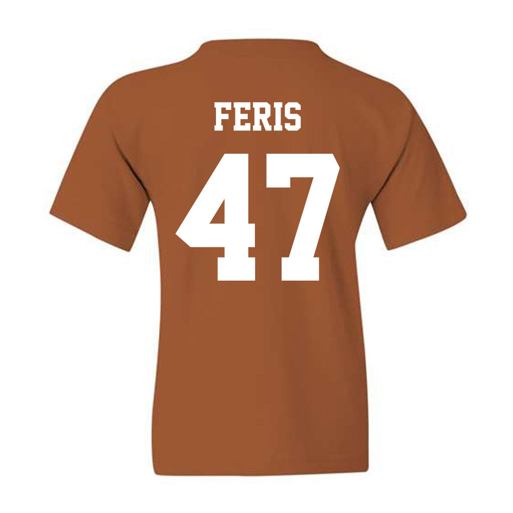 Texas - NCAA Football : Charles Feris - Classic Shersey Youth T-Shirt