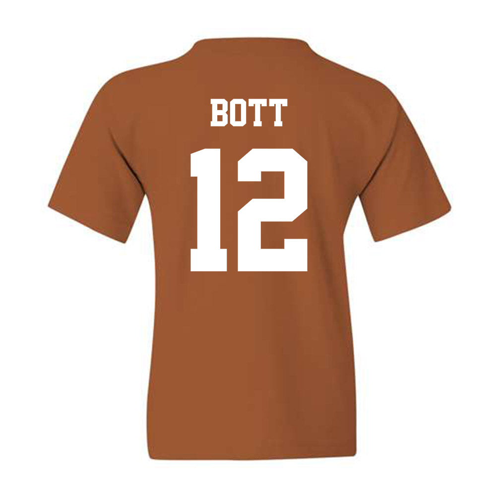 Texas - NCAA Men's Basketball : Cole Bott - Classic Shersey Youth T-Shirt