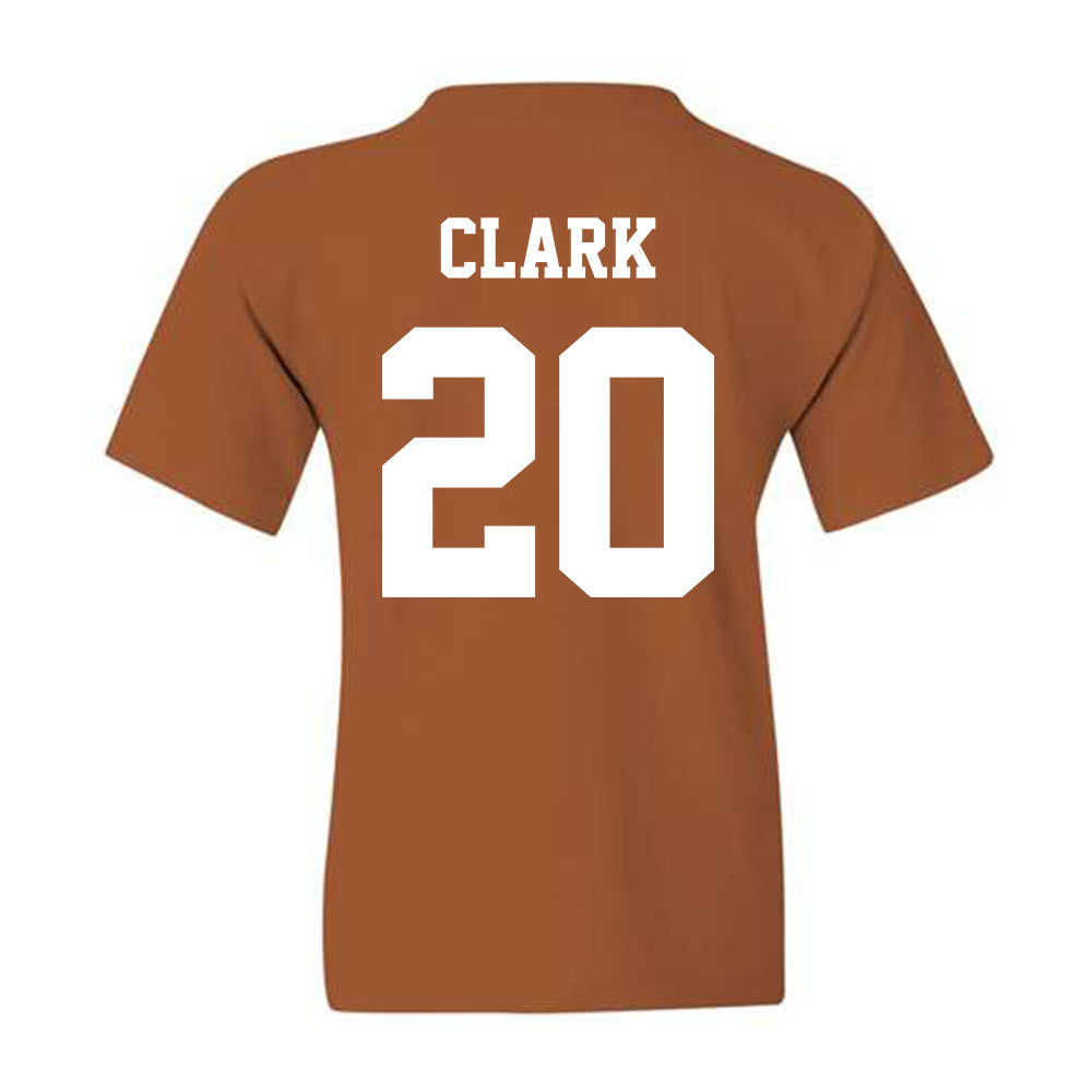 Texas - NCAA Men's Basketball : Preston Clark - Classic Shersey Youth T-Shirt