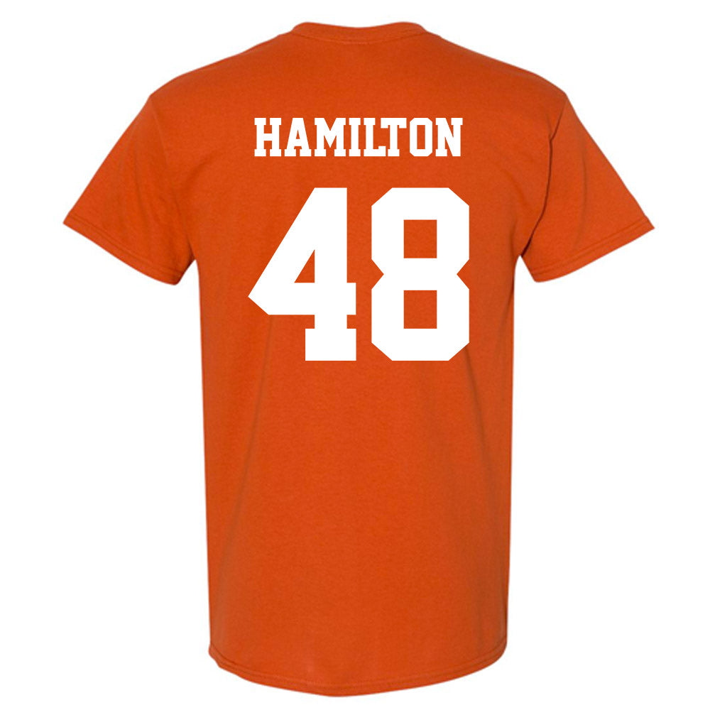 Texas - NCAA Baseball : Hudson Hamilton - Classic Shersey T-Shirt