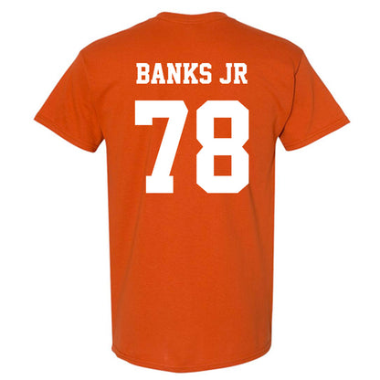 Texas - NCAA Football : Kelvin Banks Jr - Classic Shersey T-Shirt