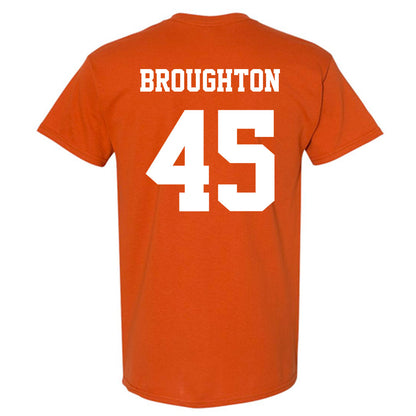 Texas - NCAA Football : Vernon Broughton - Classic Shersey T-Shirt