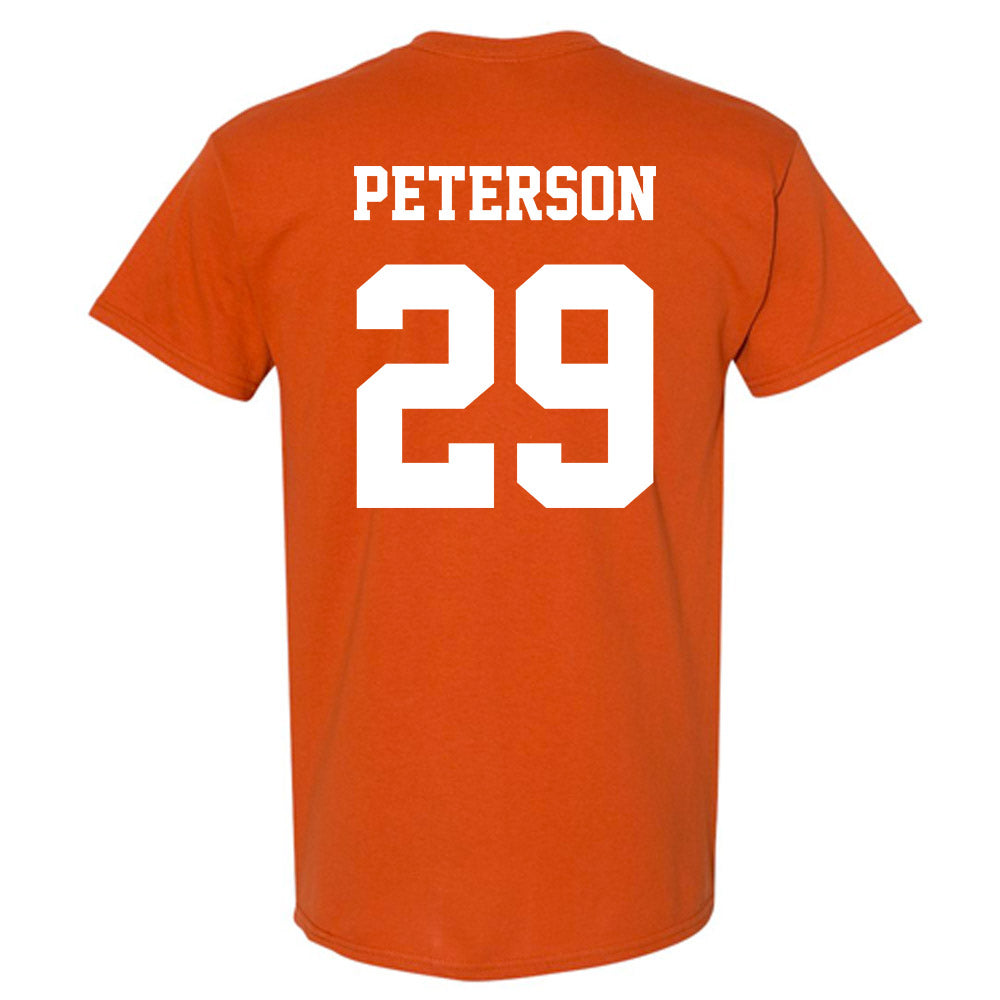 Texas - NCAA Baseball : Blake Peterson - Classic Shersey T-Shirt-1