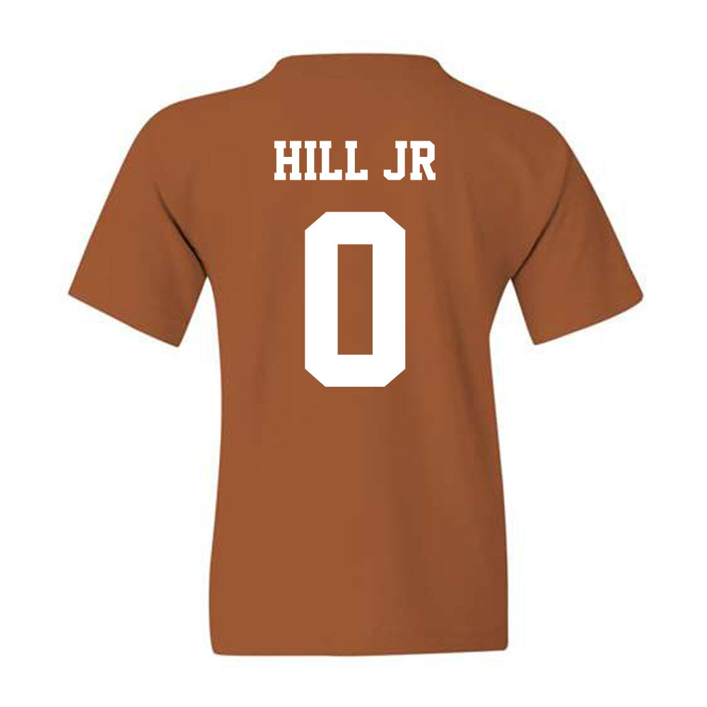 Texas - NCAA Football : Anthony Hill Jr - Classic Shersey Youth T-Shirt