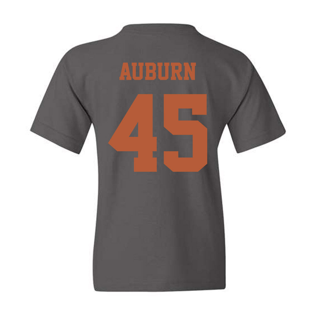 Texas - NCAA Football : Bert Auburn - Classic Shersey Youth T-Shirt