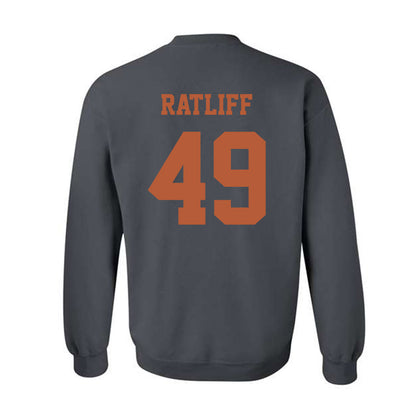 Texas - NCAA Football : Ian Ratliff - Classic Shersey Crewneck Sweatshirt