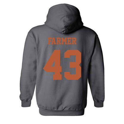 Texas - NCAA Baseball : Tommy Farmer - Classic Shersey Hooded Sweatshirt