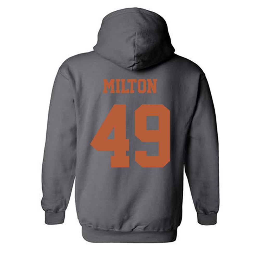 Texas - NCAA Football : Thatcher Milton - Classic Shersey Hooded Sweatshirt