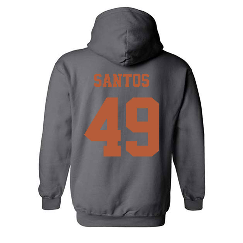 Texas - NCAA Baseball : Oliver Santos - Classic Shersey Hooded Sweatshirt