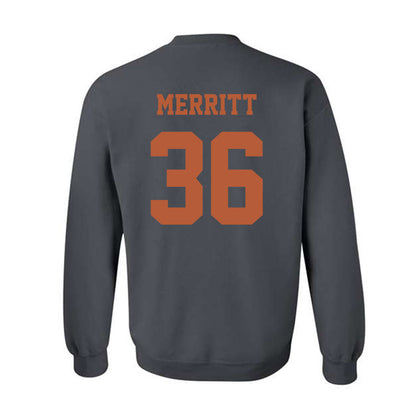 Texas - NCAA Football : Quinn Merritt - Classic Shersey Crewneck Sweatshirt