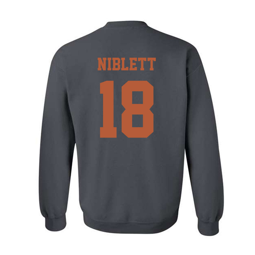 Texas - NCAA Football : Ryan Niblett - Classic Shersey Crewneck Sweatshirt