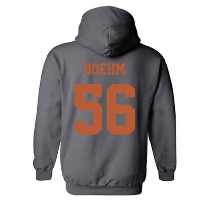 Texas - NCAA Baseball : Gage Boehm - Classic Shersey Hooded Sweatshirt