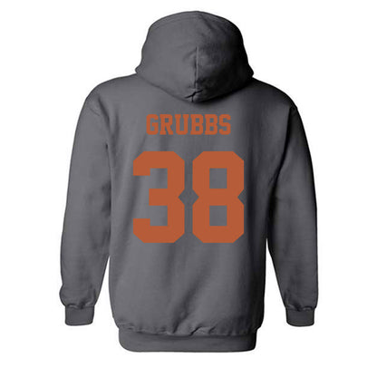 Texas - NCAA Baseball : Max Grubbs - Classic Shersey Hooded Sweatshirt