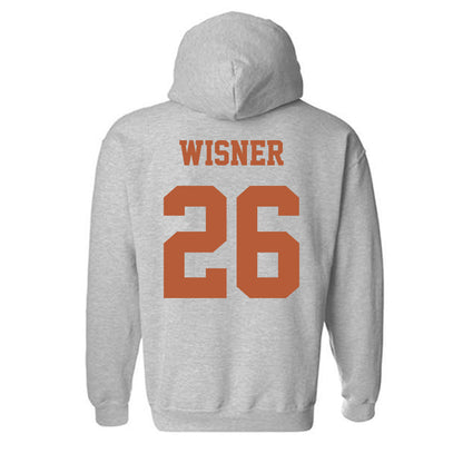 Texas - NCAA Football : Quintrevion Wisner - Classic Shersey Hooded Sweatshirt