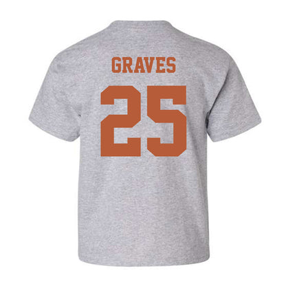 Texas - NCAA Women's Basketball : Sarah Graves - Classic Shersey Youth T-Shirt