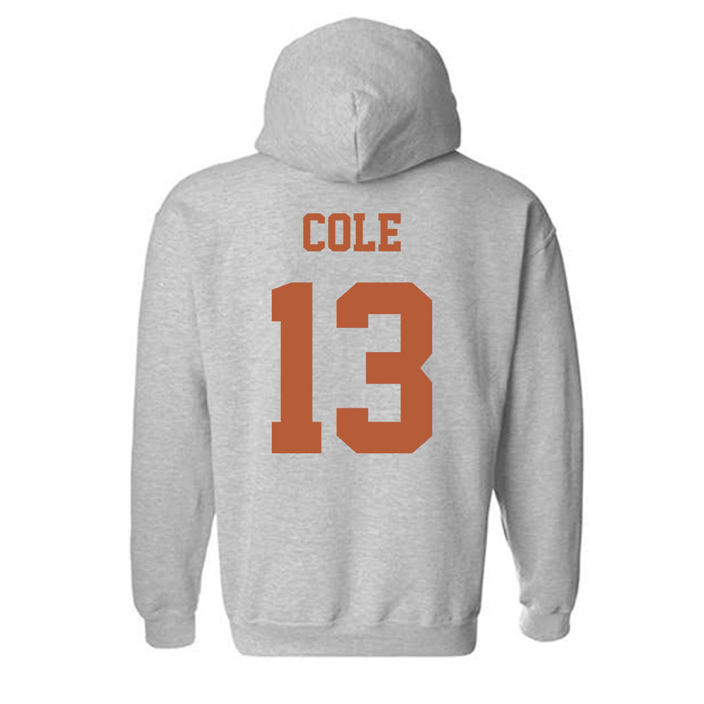 Texas - NCAA Football : Jay'Vion Cole - Classic Shersey Hooded Sweatshirt