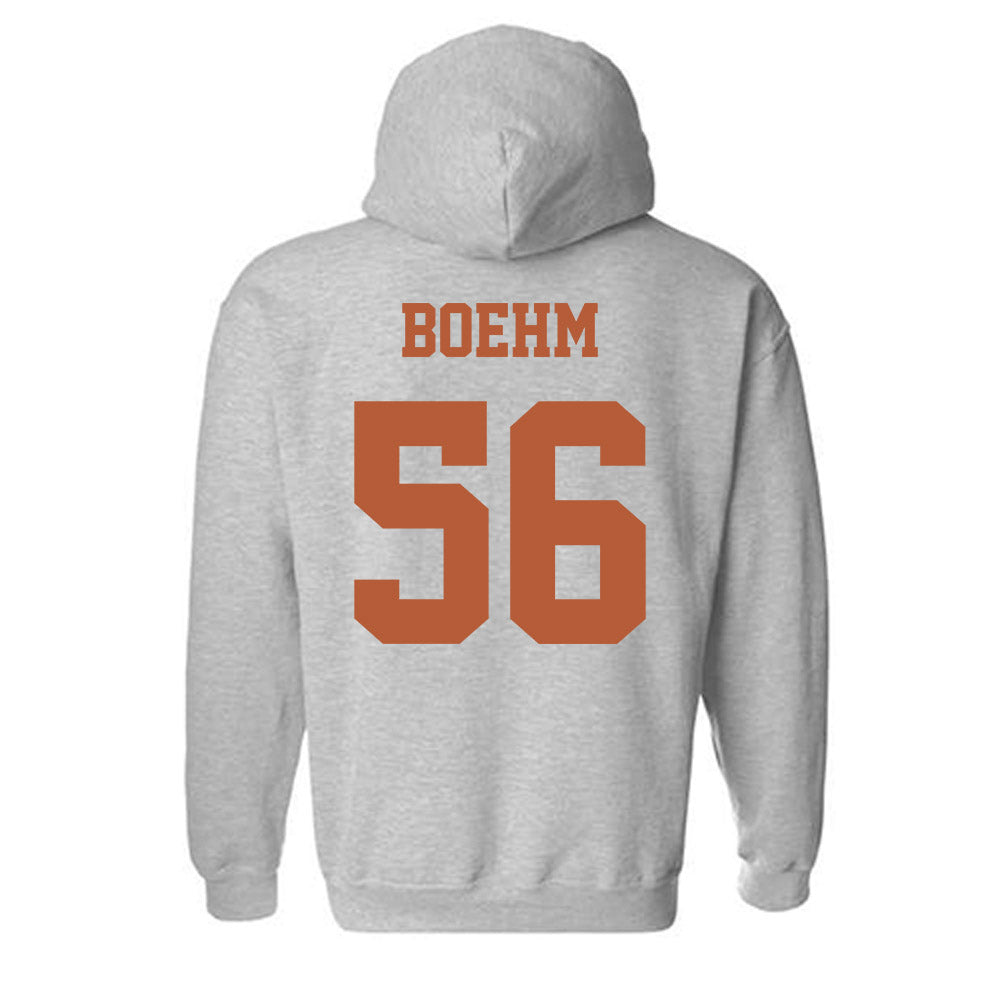 Texas - NCAA Baseball : Gage Boehm - Classic Shersey Hooded Sweatshirt