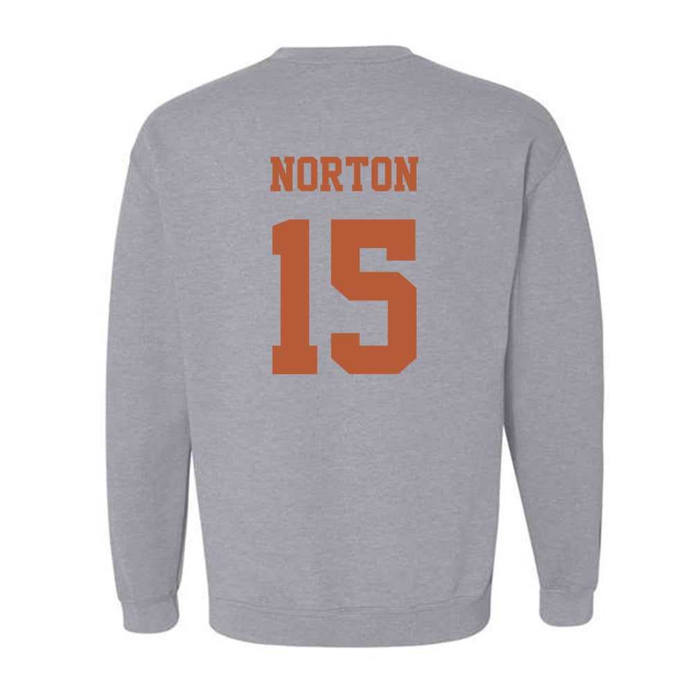 Texas - NCAA Football : Bill Norton - Classic Shersey Crewneck Sweatshirt