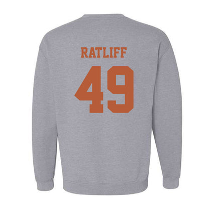 Texas - NCAA Football : Ian Ratliff - Classic Shersey Crewneck Sweatshirt