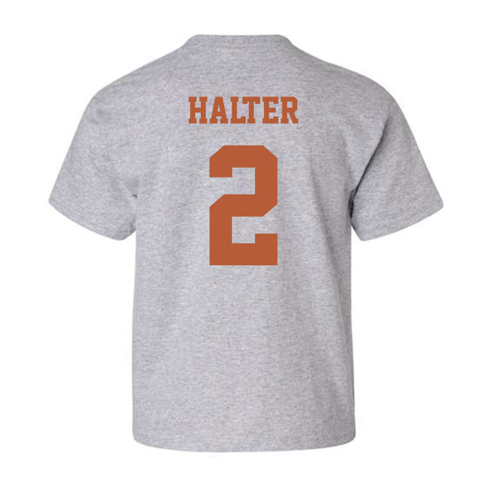 Texas - NCAA Women's Volleyball : Emma Halter - Classic Shersey Youth T-Shirt