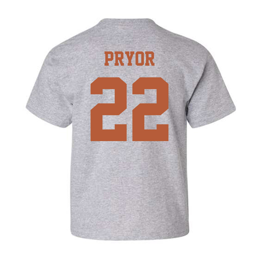 Texas - NCAA Men's Basketball : Devon Pryor - Classic Shersey Youth T-Shirt