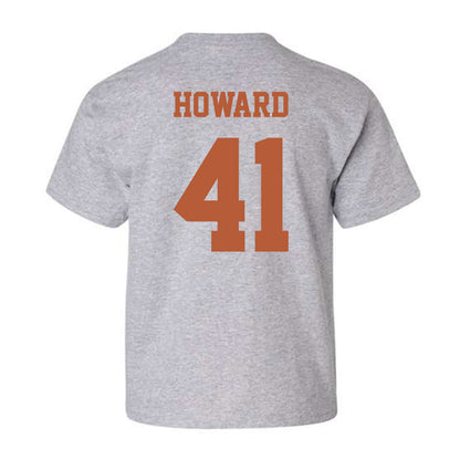 Texas - NCAA Baseball : Cody Howard - Classic Shersey Youth T-Shirt