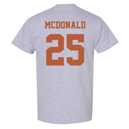 Texas - NCAA Football : Jelani McDonald - Classic Shersey T-Shirt