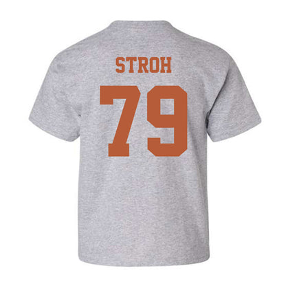 Texas - NCAA Football : Connor Stroh - Classic Shersey Youth T-Shirt