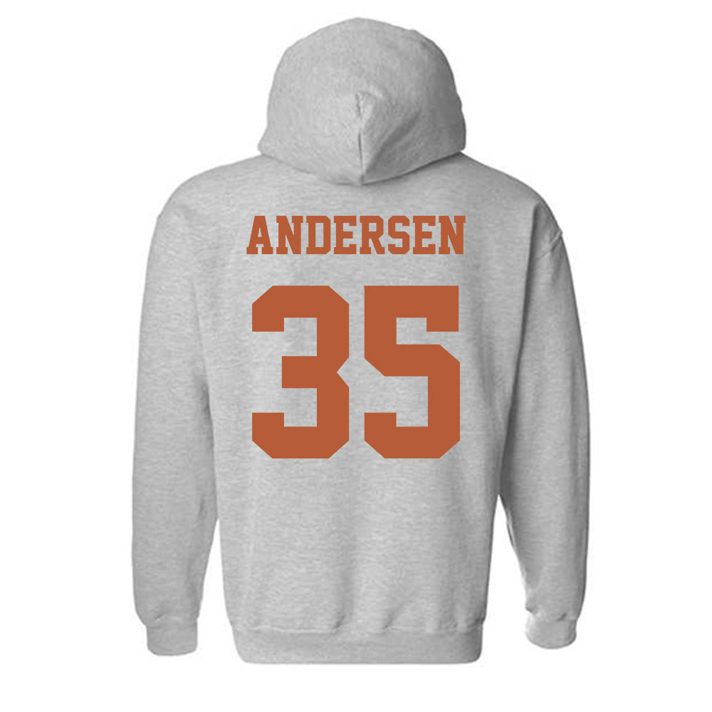 Texas - NCAA Football : Rett Andersen - Classic Shersey Hooded Sweatshirt