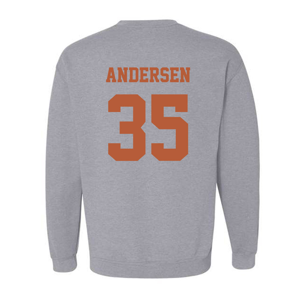 Texas - NCAA Football : Rett Andersen - Classic Shersey Crewneck Sweatshirt