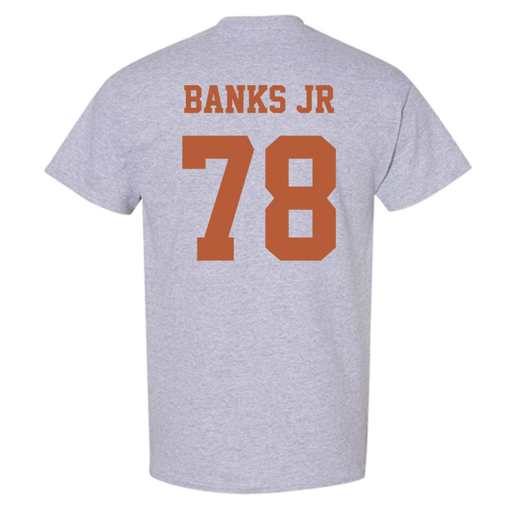 Texas - NCAA Football : Kelvin Banks Jr - Classic Shersey T-Shirt