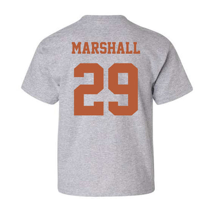 Texas - NCAA Football : Carson Marshall - Classic Shersey Youth T-Shirt