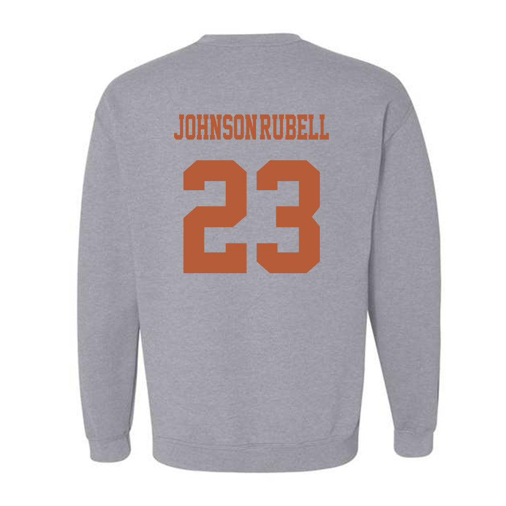 Texas - NCAA Football : Jordon Johnson-Rubell - Classic Shersey Crewneck Sweatshirt