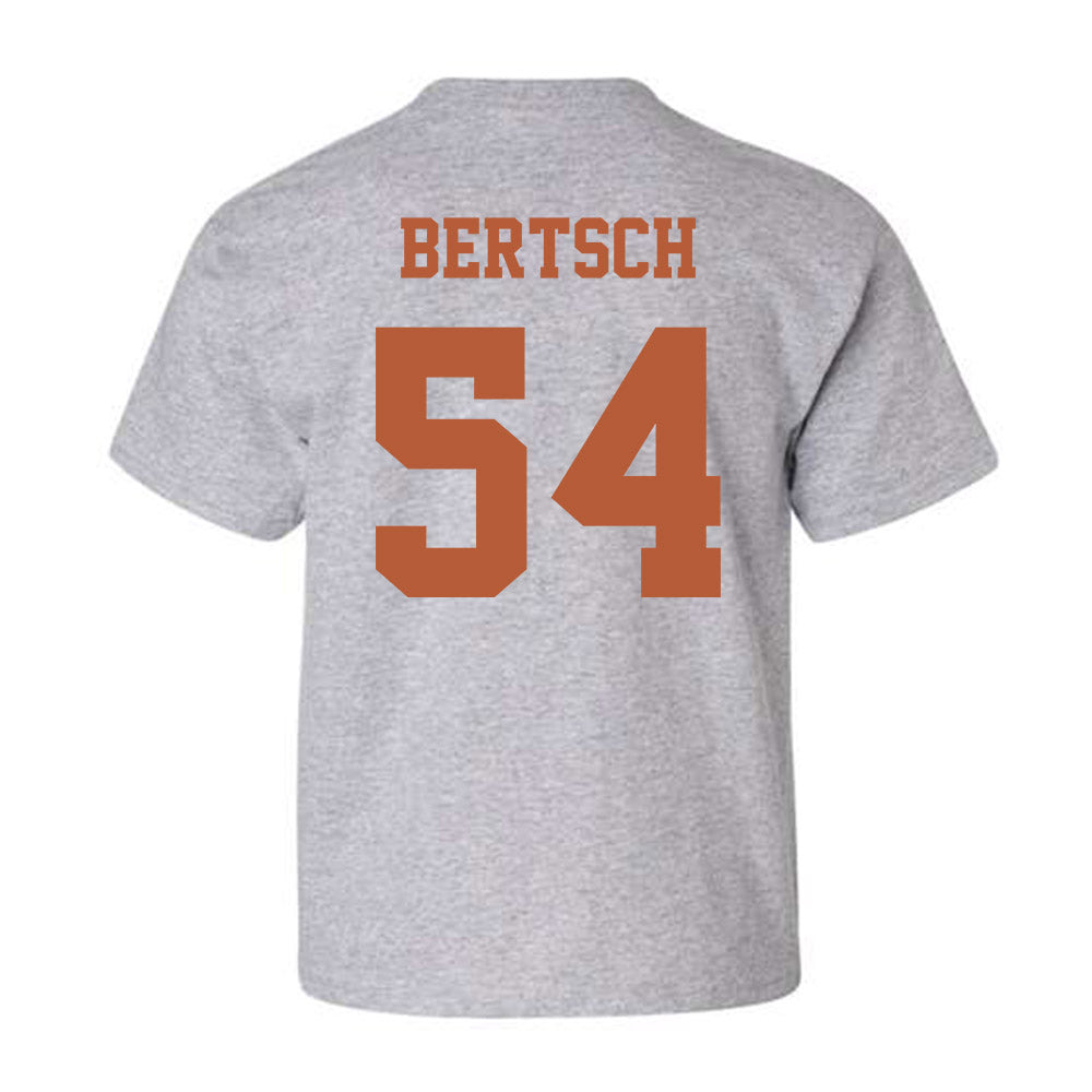 Texas - NCAA Baseball : Brandon Bertsch - Classic Shersey Youth T-Shirt