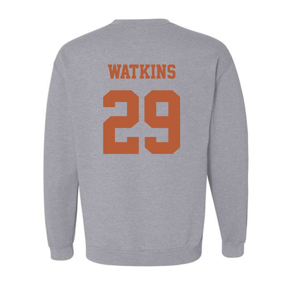 Texas - NCAA Football : Reid Watkins - Classic Shersey Crewneck Sweatshirt