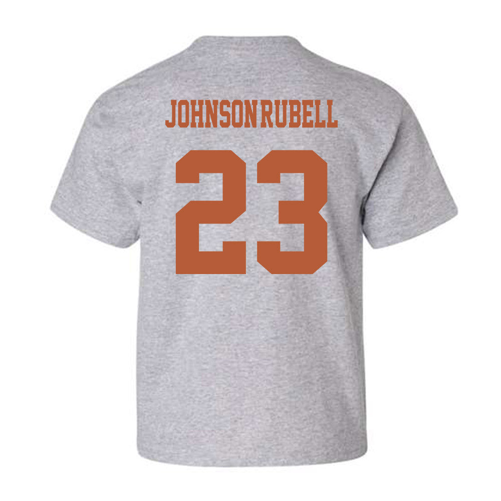 Texas - NCAA Football : Jordon Johnson-Rubell - Classic Shersey Youth T-Shirt