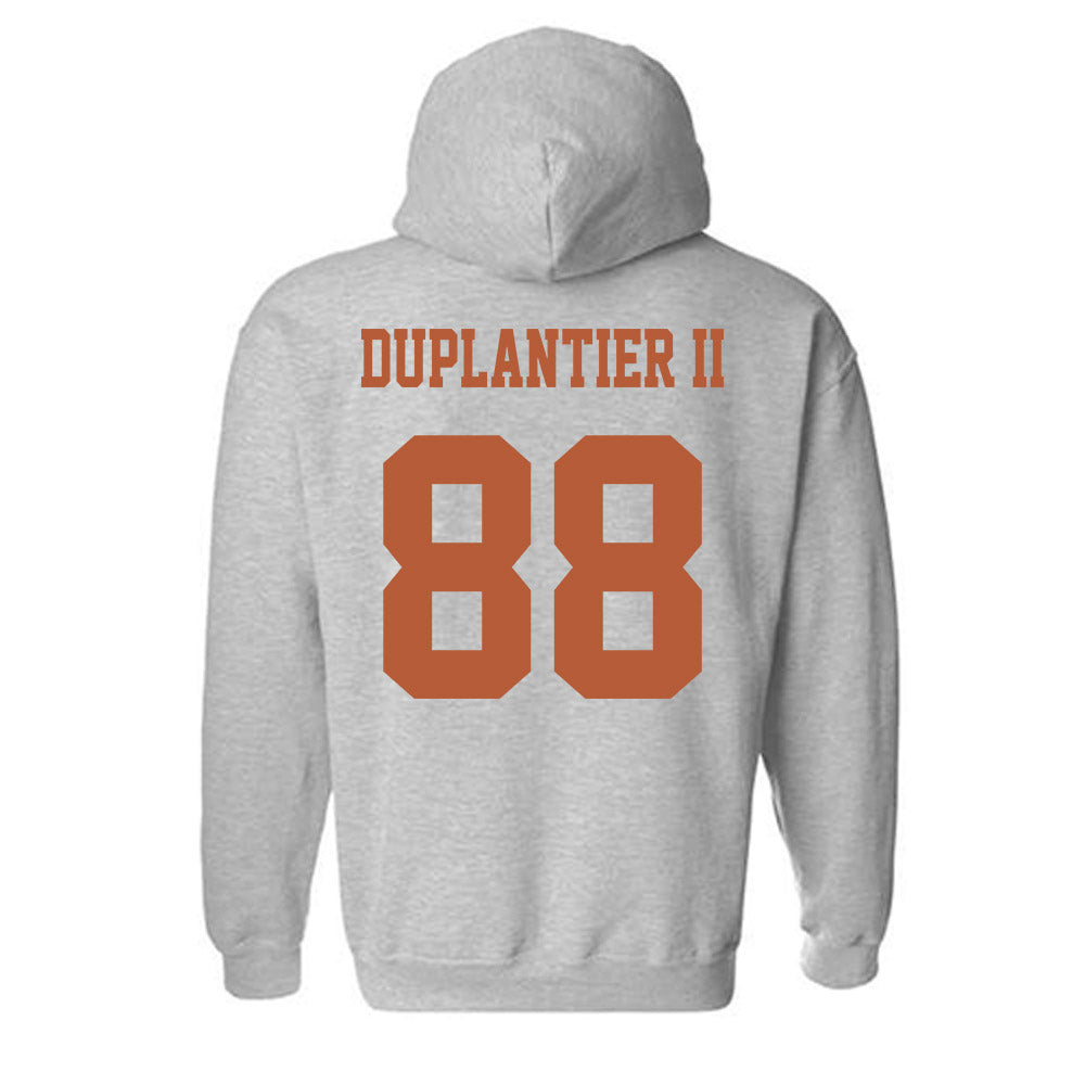 Texas - NCAA Baseball : Andre Duplantier II - Classic Shersey Hooded Sweatshirt