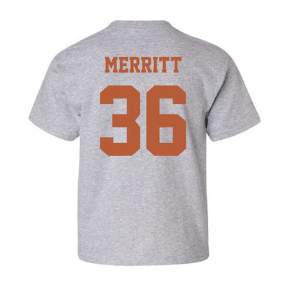 Texas - NCAA Football : Quinn Merritt - Classic Shersey Youth T-Shirt