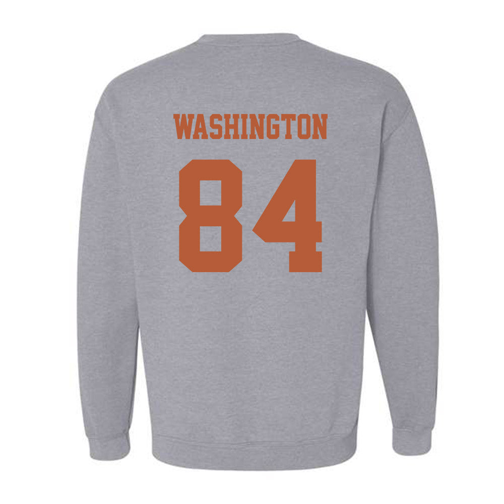 Texas - NCAA Football : Jordan Washington - Classic Shersey Crewneck Sweatshirt