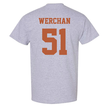 Texas - NCAA Baseball : Seth Werchan - Classic Shersey T-Shirt