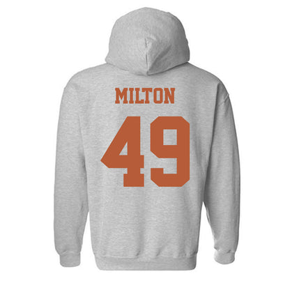 Texas - NCAA Football : Thatcher Milton - Classic Shersey Hooded Sweatshirt