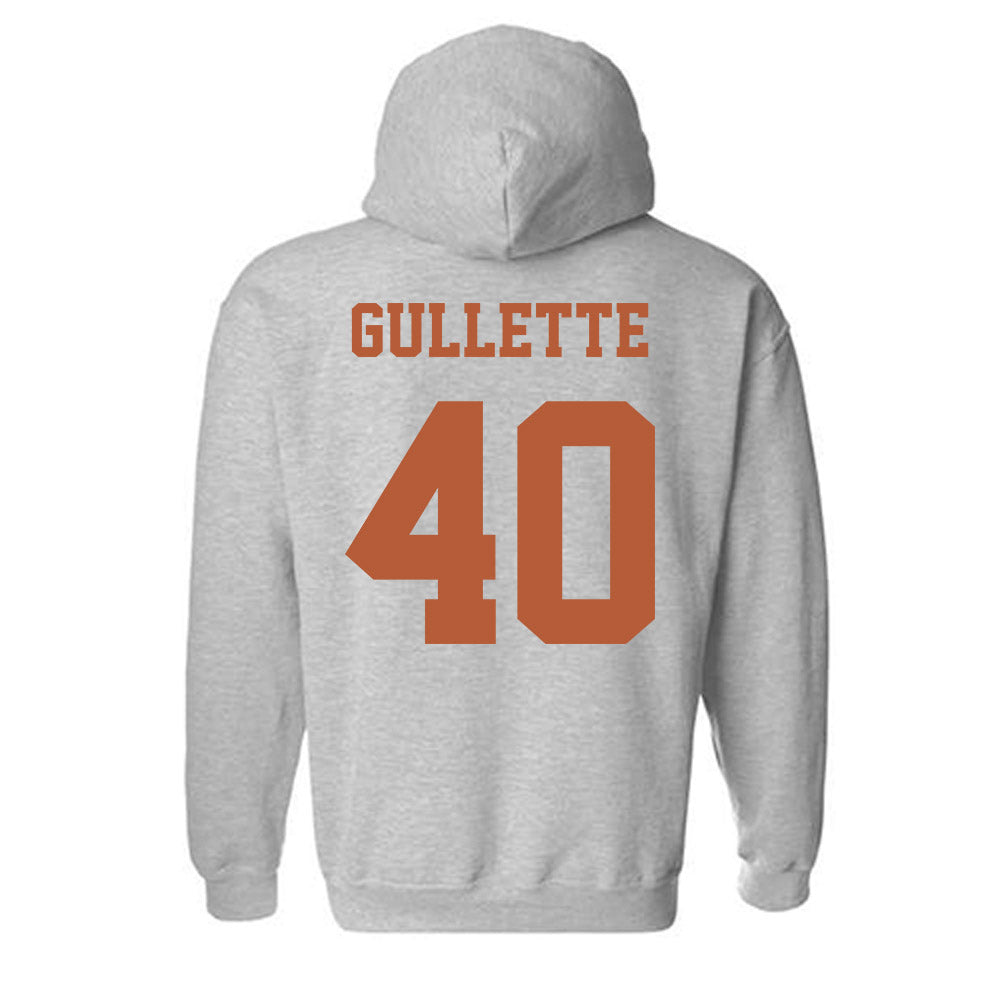 Texas - NCAA Football : Derion Gullette - Classic Shersey Hooded Sweatshirt