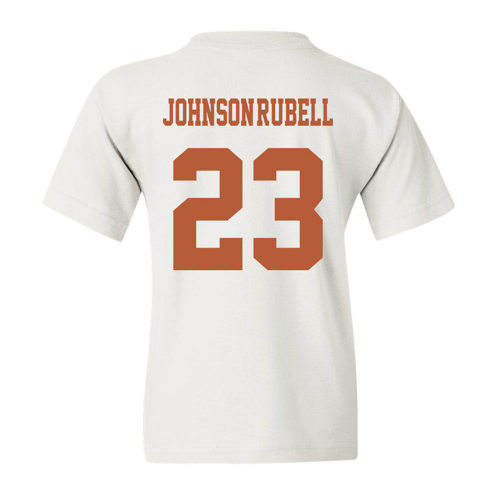 Texas - NCAA Football : Jordon Johnson-Rubell - Classic Shersey Youth T-Shirt