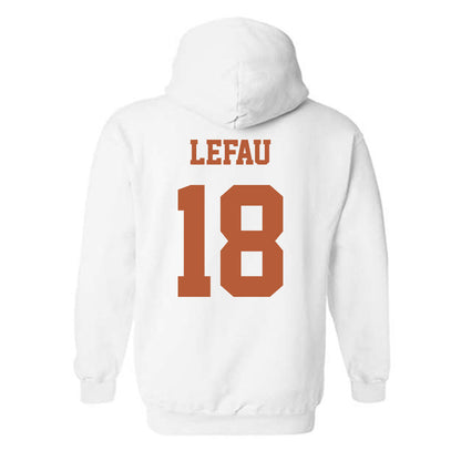 Texas - NCAA Football : Liona Lefau - Classic Shersey Hooded Sweatshirt