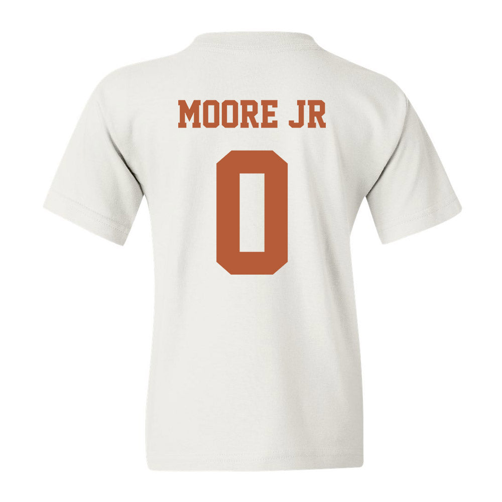 Texas - NCAA Football : Deandre Moore Jr - Classic Shersey Youth T-Shirt