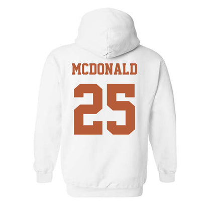 Texas - NCAA Football : Jelani McDonald - Classic Shersey Hooded Sweatshirt