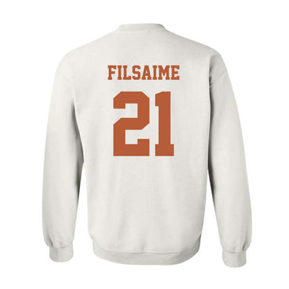 Texas - NCAA Football : Xavier Filsaime - Classic Shersey Crewneck Sweatshirt